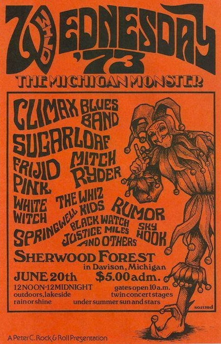 Sherwood Forest - Concert Poster